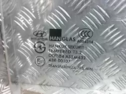 Стекло двери задней правой